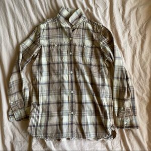RALPH LAUREN BUTTON DOWN SHIRT (PETITE)
